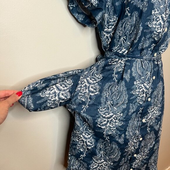 Lauren Ralph Lauren Floral Belted Shirt Dress (2P) - Picture 10 of 15